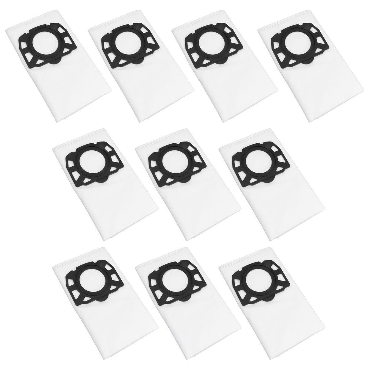 10pcs Vacuum Cleaner Dust Bags Non Woven FabricPortable Cleaner Dust Collection Bag for Karcher MV4 MV5 MV6 WD4 WD5 WD6