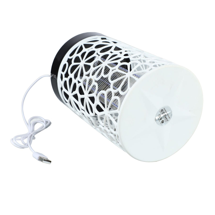 Bug Killing Lamp Purple Light USB 360 Degree Electric Shock Bug Trap Lamp for Home Camping