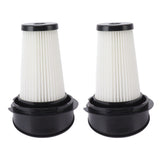 2PCS Dust Filter for ZR005201 2950 RH6543 RH6545WH ABS High Efficiency Reusable Washable Filter Replacement for Vacuum Cleaner - Side View
