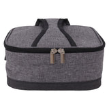 USB Heating Insulation Bag Portable Electric Heating Food Container Constant Temperature Heating Bag for Outdoor Light Gray