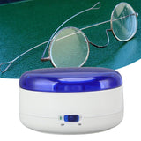 Jewelry Cleaner Machine ABS Quick Washing Portable Glasses Cleaner Machine for Ring Earing Glasses Cosmetic Brush