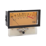 12V High Accuracy VU Meter Header DB Audio Level Header Power Amplifier Level Meter with Backlight 1000UA 50Ω