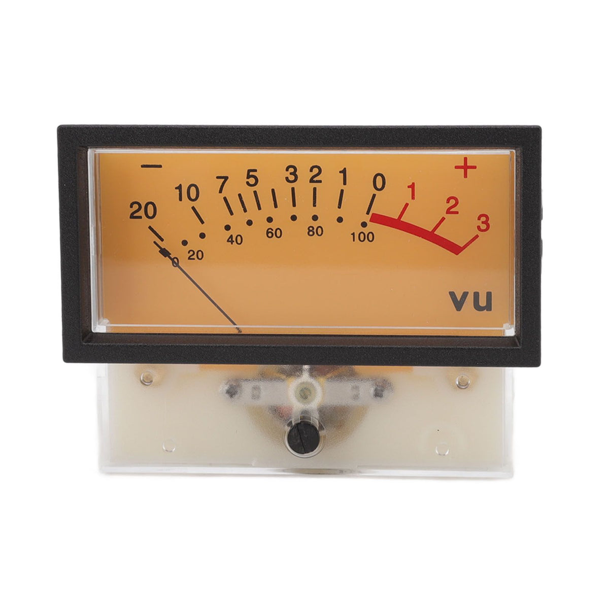 12V High Accuracy VU Meter Header DB Audio Level Header Power Amplifier Level Meter with Backlight 500UA 650Ω