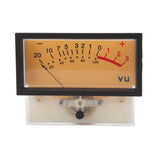 12V High Accuracy VU Meter Header DB Audio Level Header Power Amplifier Level Meter with Backlight 500UA 650Ω - Side View