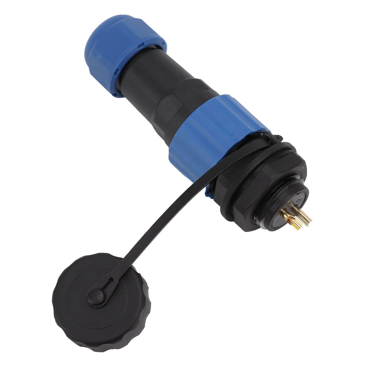 2Pcs SD16 IP68 Waterproof Aviation Connector SD16 Female Plug Male Socket G3/8 Thread SD16 2Pin Rear Nut