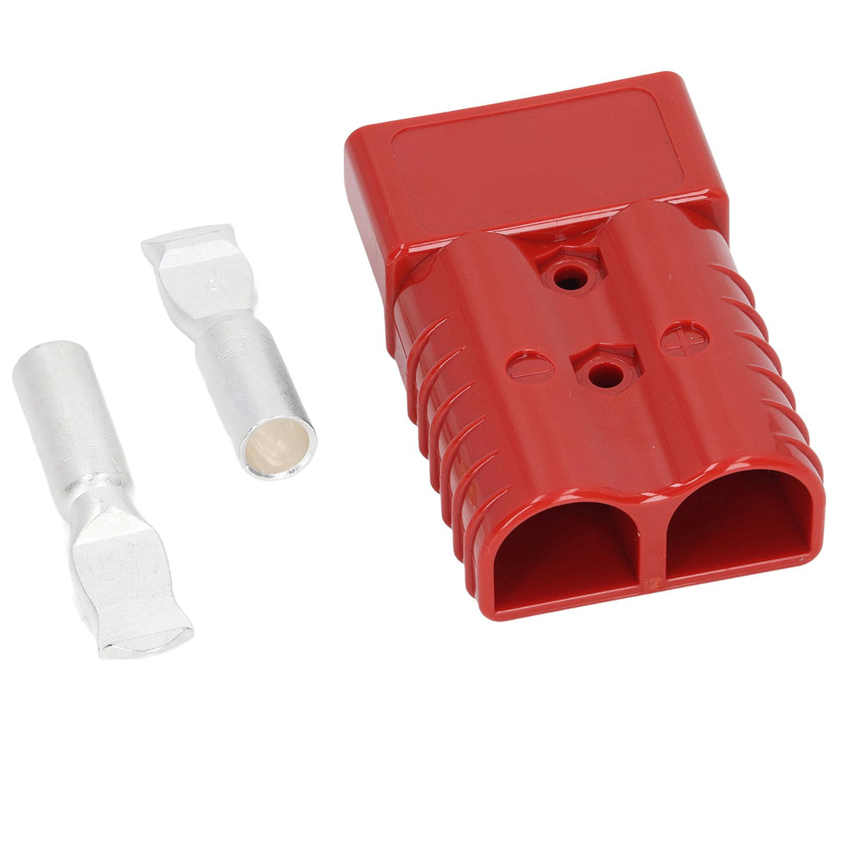 350A 600V Plug Connector SH350 Double Pole High Current Battery Quick Connector Kit for Car Solar Caravan Boat Forklift Red