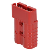 350A 600V Plug Connector SH350 Double Pole High Current Battery Quick Connector Kit for Car Solar Caravan Boat Forklift Red - 45-Degree Angle