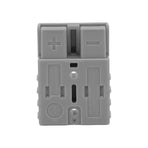 50A 600V Connector Double Pole High Current Power Supply Plug Connector for Solar Panel Dual Battery System Grey