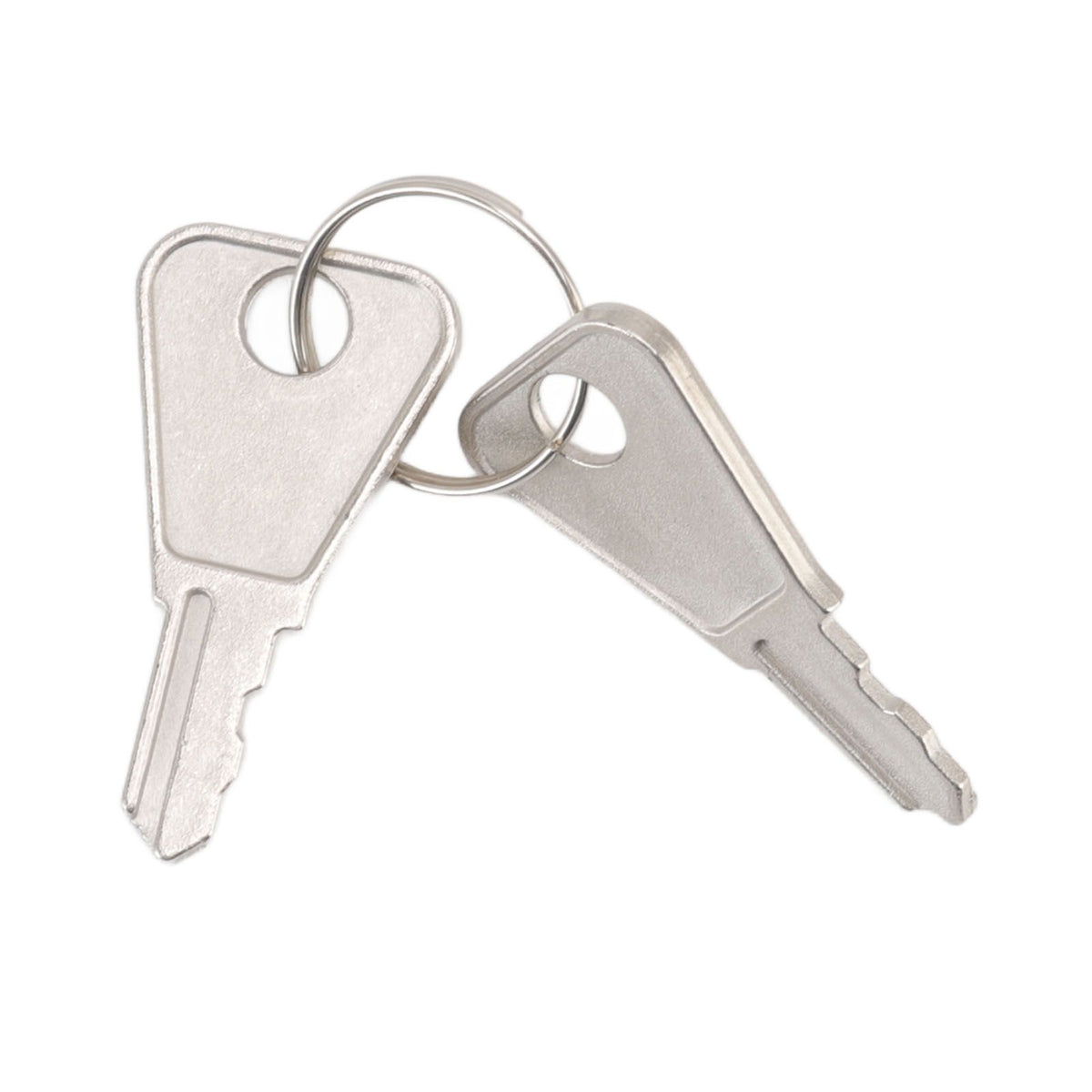 Refrigerator Lock White Childproof Freezer Lock Child Safety Cabinet Drawer Lock with 2 Keys