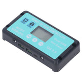 12V 24V MPPT Solar Charge Controller Professional USB PD QC3.0 Solar Panel Regulator with LCD Display for Battey 30A