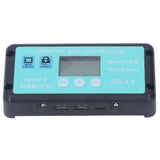 12V 24V MPPT Solar Charge Controller Professional USB PD QC3.0 Solar Panel Regulator with LCD Display for Battey 30A
