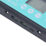 12V 24V MPPT Solar Charge Controller Professional USB PD QC3.0 Solar Panel Regulator with LCD Display for Battey 30A
