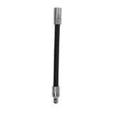 Wrench Extension Rod Bendable Universal Flexible Shaft Sleeve Extension Bar for Factory Workshop Black 1/4 - 45-Degree Angle