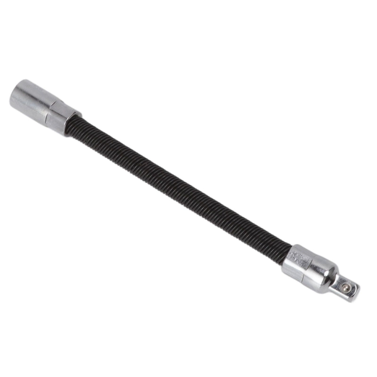 Wrench Extension Rod Bendable Universal Flexible Shaft Sleeve Extension Bar for Factory Workshop Black 1/4