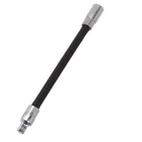 Wrench Extension Rod Bendable Universal Flexible Shaft Sleeve Extension Bar for Factory Workshop Black 1/4 - Extra Image
