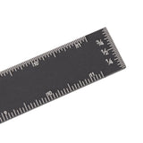 3 Pcs Woodworking Ruler Set Aluminium Alloy T Type Scribing Marking Measuring Ruler with Slide Stops