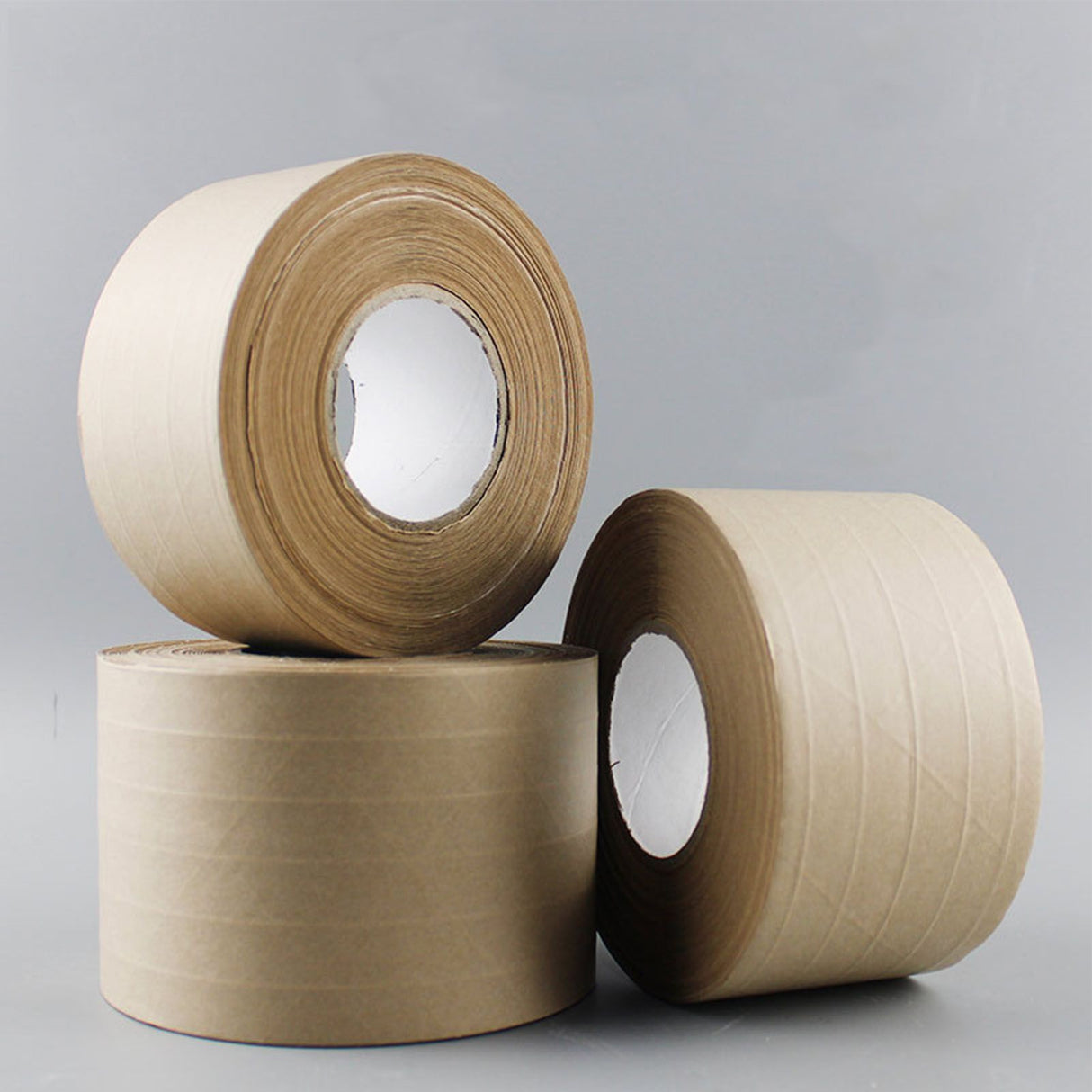 Kraft Paper Tape Environmentally Friendly Writeable Water Activated Kraft Paper Brown Packing Tape for Art Painting