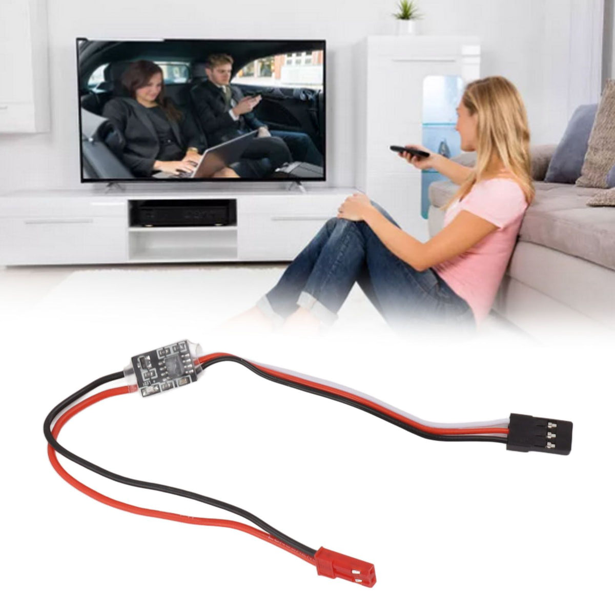 3‑5V 2A Remote Control Electronic Switch High Current RC Electronic Switch for RC Drone Water Pump PWM Signal Control