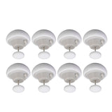 16PCS Duvet Cover Clip Mushroom Shape Compact Comfortable Touch Firm Fixing for Bed Sheet Pillow Cover