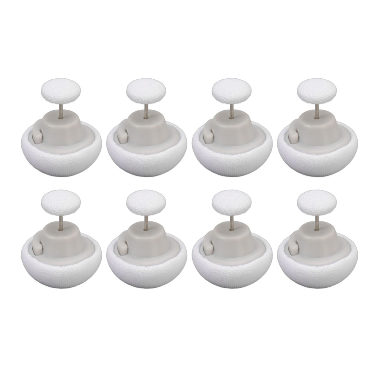 16PCS Duvet Cover Clip Mushroom Shape Compact Comfortable Touch Firm Fixing for Bed Sheet Pillow Cover