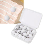 16PCS Duvet Cover Clip Mushroom Shape Compact Comfortable Touch Firm Fixing for Bed Sheet Pillow Cover