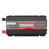 1000W Power Inverter Universal Dual Voltage 12V 24V‑220V Car Solar Power Inverter with LCD Display - 45-Degree Angle