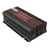1000W Power Inverter Universal Dual Voltage 12V 24V‑220V Car Solar Power Inverter with LCD Display