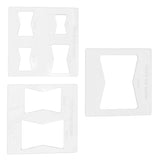 3Pcs 6x6 Inches Butterfly Key Inlay Template Router and Decorative Templates for Woodworking - Extra Image