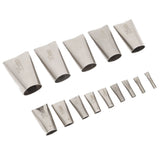 14pcs Caulking Nozzle Applicator 45 Degree Professional Stainless Steel Caulking Finisher Kit for Bathrooms Kitchens - Extra Image