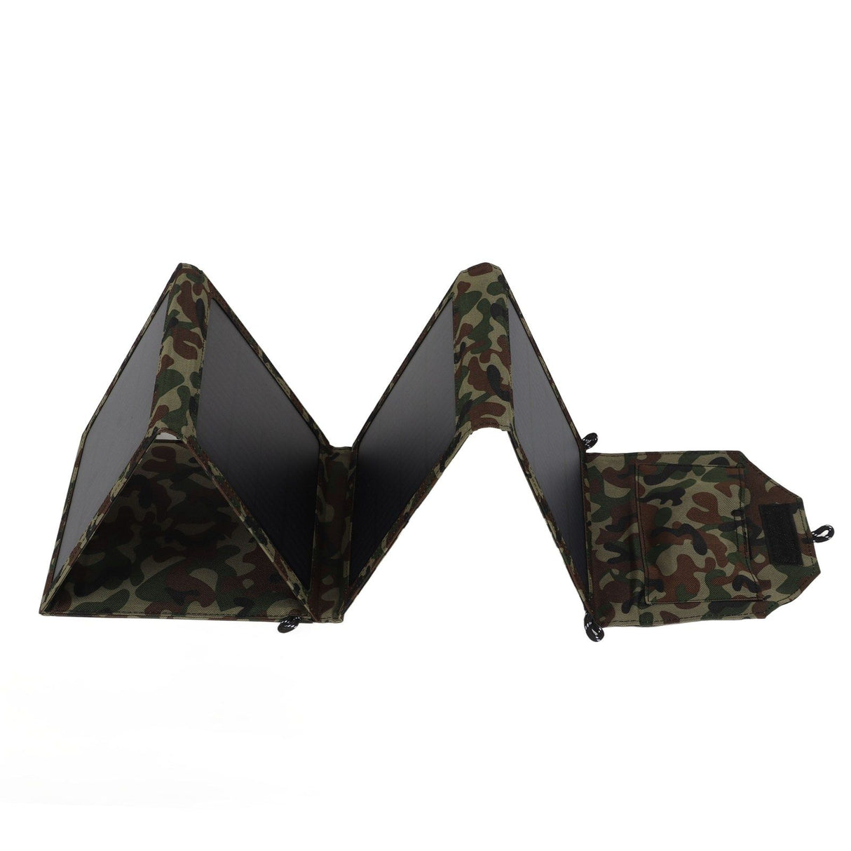 50W Portable Foldable Solar Panel Charger Kit 2 USB Ports Monocrystalline Silicon Solar Panel for Camping Hiking Camo