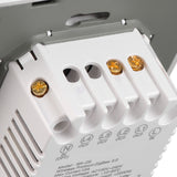 Smart Light Switch for Zigbee 2 Gang Timing Dimming Reverse Dual Control Smart Switch Panel AC100‑240V White