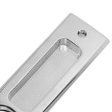 Zinc Alloy Invisible Recessed Handle Latch with Keys for Bathroom Balcony Pocket Door Sliding Barn Door