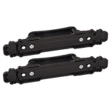 2Pcs Black Heavy Duty Door Handle Simple Installation Fashionable Door Handle 165mm 6.5in Length