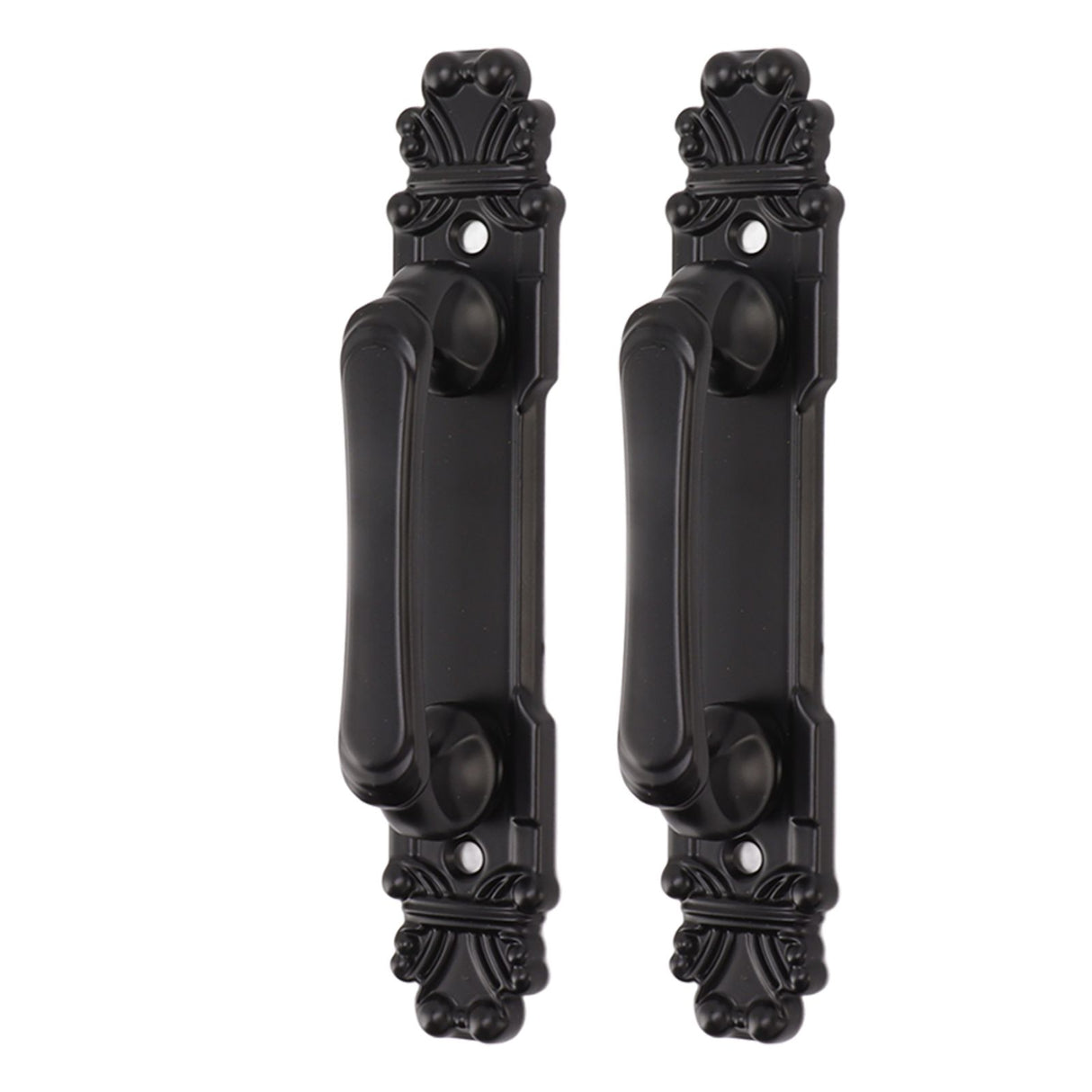 2Pcs Black Heavy Duty Door Handle Simple Installation Fashionable Door Handle 165mm 6.5in Length
