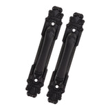 2Pcs Black Heavy Duty Door Handle Simple Installation Fashionable Door Handle 165mm 6.5in Length - Extra Image