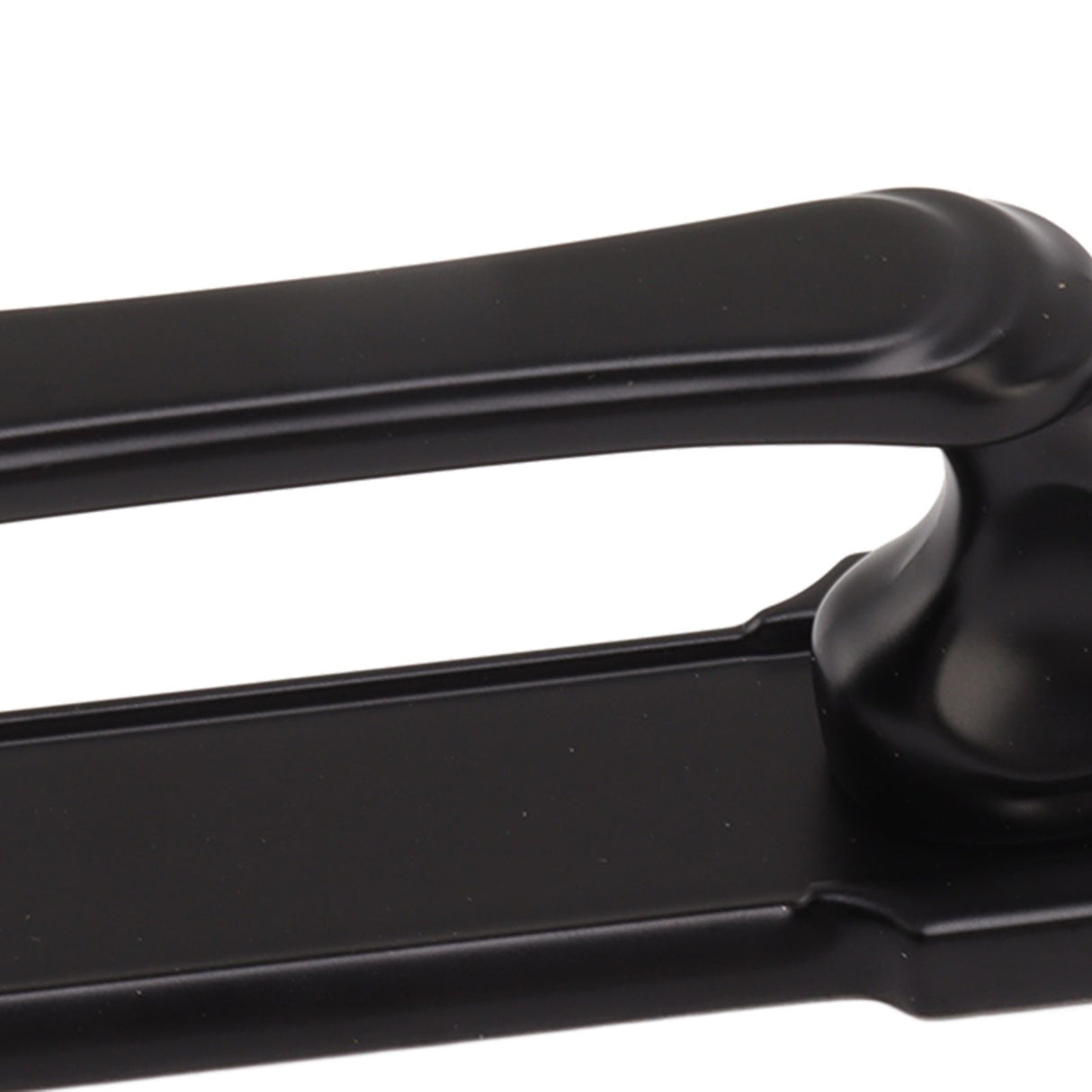 2Pcs Black Heavy Duty Door Handle Simple Installation Fashionable Door Handle 165mm 6.5in Length