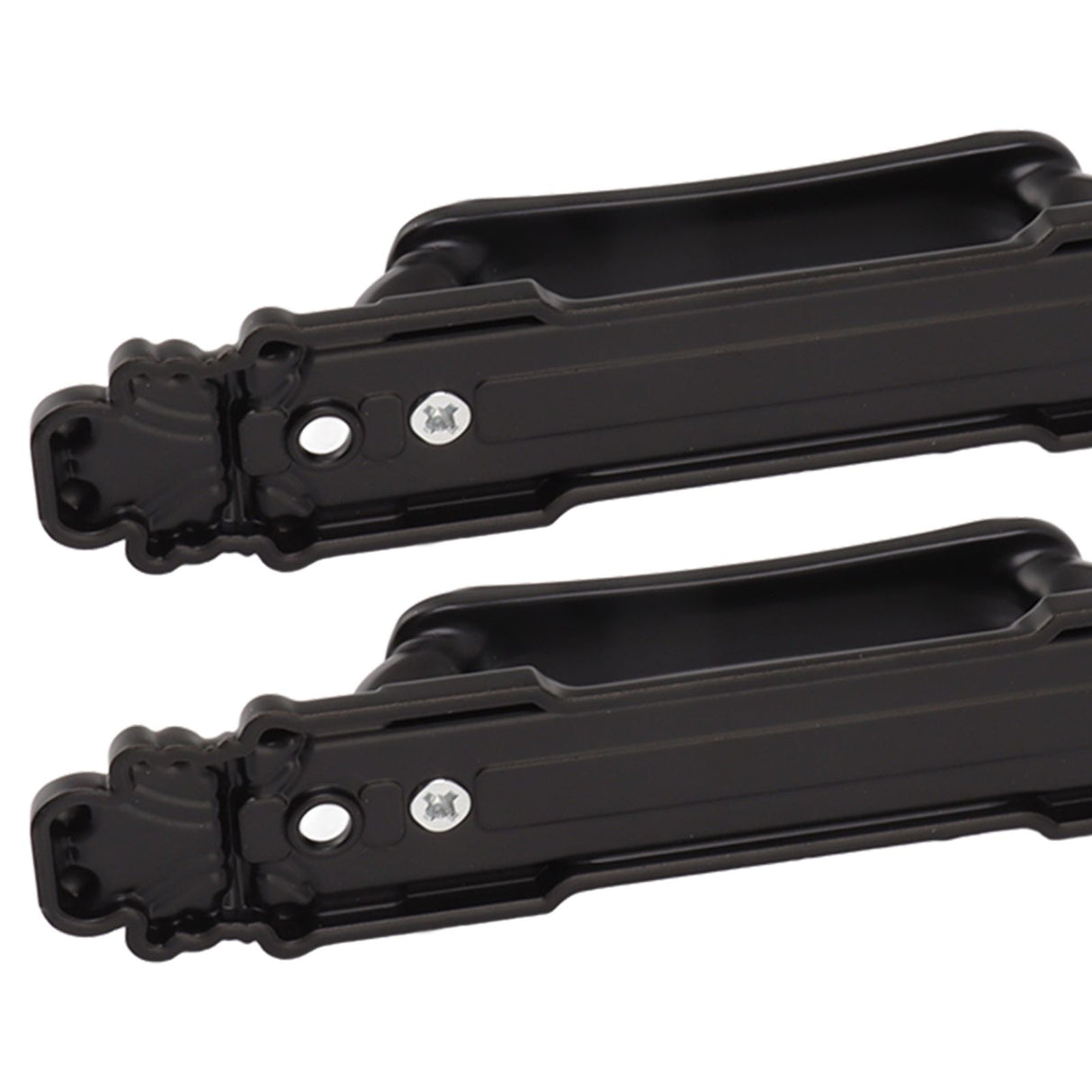 2Pcs Black Heavy Duty Door Handle Simple Installation Fashionable Door Handle 165mm 6.5in Length