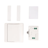 Self Powered Wireless Doorbell Long Distance Battery Free Cordless Door Bell with Receiver for Home Welcome - Close-Up Angle