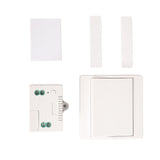 Self Powered Wireless Doorbell Long Distance Battery Free Cordless Door Bell with Receiver for Home Welcome