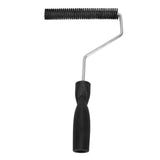 Fiberglass Roller Portable Tub Roller Tool Bristle Resin Laminating Bubble Roller for Window Bathtub Door D - Top-Down View