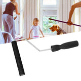 Fiberglass Roller Portable Tub Roller Tool Bristle Resin Laminating Bubble Roller for Window Bathtub Door D - Extra Image