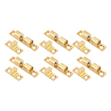 6 Set Cabinet Door Catch Brass Cabinet Door Closet Ball Tension Catch Latch with Gold Screw for Most Cabinets 60mm / 2.4in - Extra Image