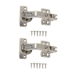 135 Degree Special Hinge Corner Cabinet Door Folded Door Hinge for Cabinet Cupboard Pack of 2