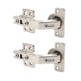 135 Degree Special Hinge Corner Cabinet Door Folded Door Hinge for Cabinet Cupboard Pack of 2 - Close-Up Angle