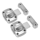 Door Latch Rust Proof Smooth Edge Comfortable Grasp User Friendly Knob Square Door Lock Latch for Kitchen Door