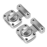 Door Latch Rust Proof Smooth Edge Comfortable Grasp User Friendly Knob Square Door Lock Latch for Kitchen Door