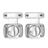 Door Latch Rust Proof Smooth Edge Comfortable Grasp User Friendly Knob Square Door Lock Latch for Kitchen Door