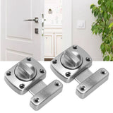 Door Latch Rust Proof Smooth Edge Comfortable Grasp User Friendly Knob Square Door Lock Latch for Kitchen Door - Extra Image