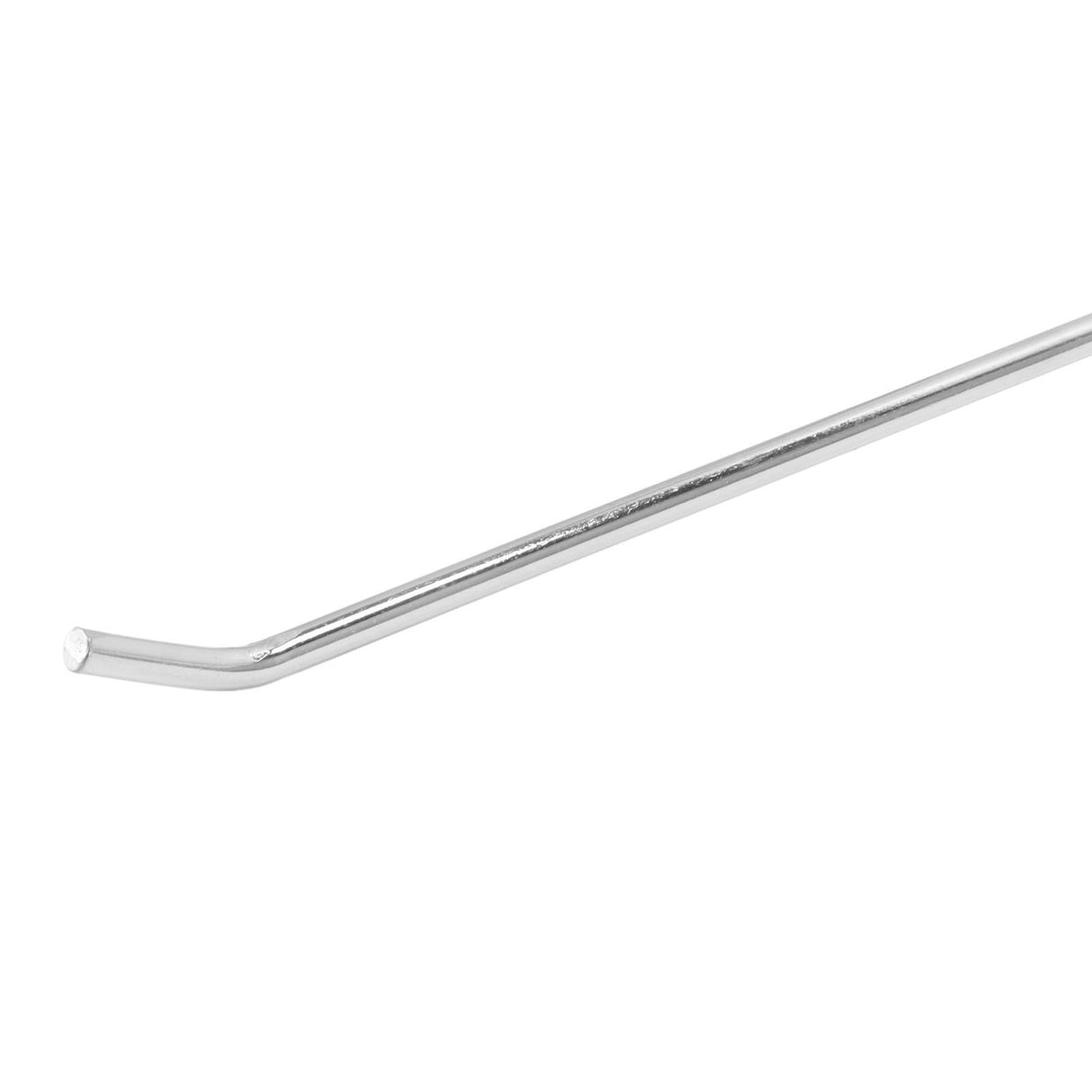 50Pcs Supermarket Shelf Hook Iron Strong Wear Resistant Flat Tip Peg Board Hook Slatwall Hanger