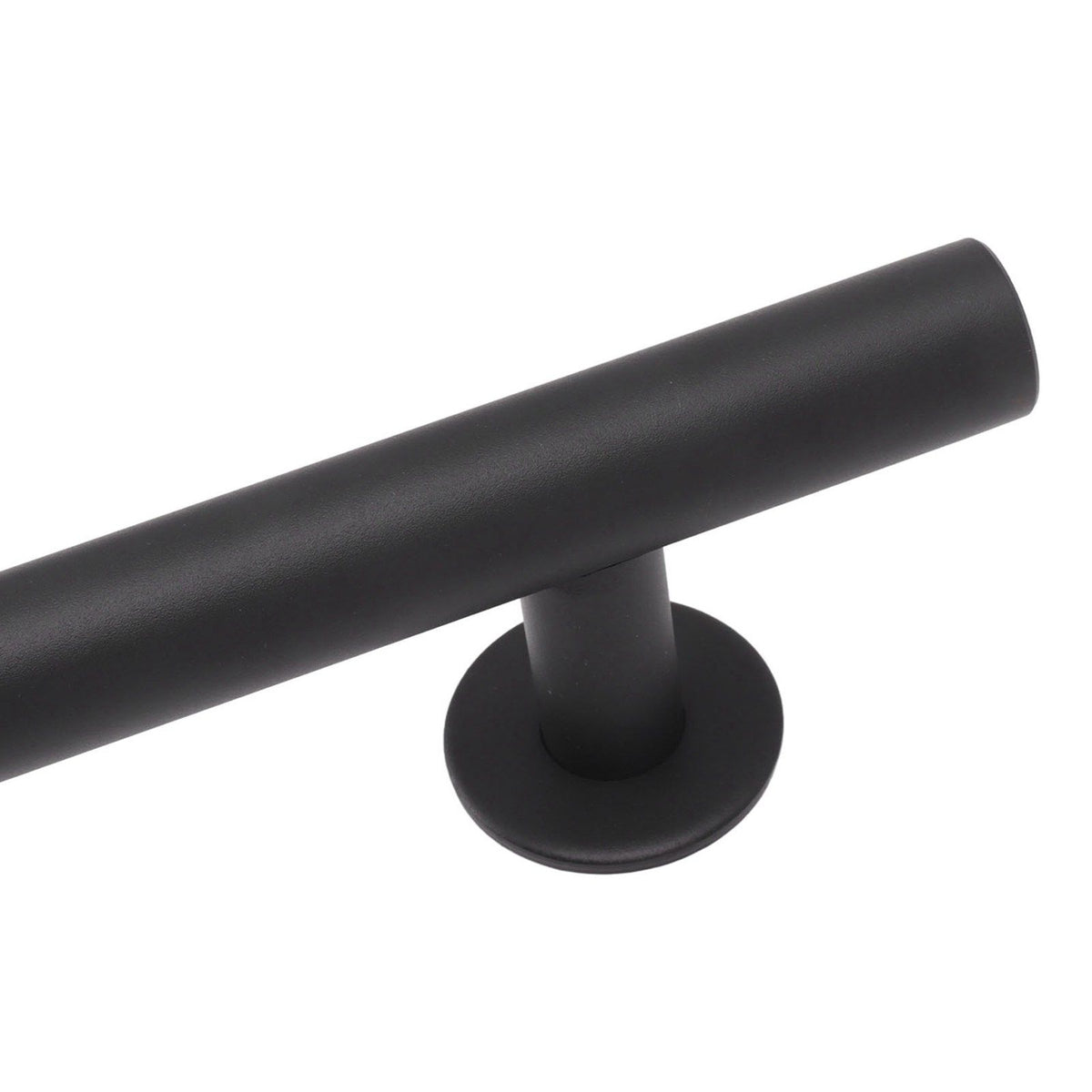 Sliding Barn Door Handle Black Carbon Steel Barn Door Handle for Cabinets Wardrobes